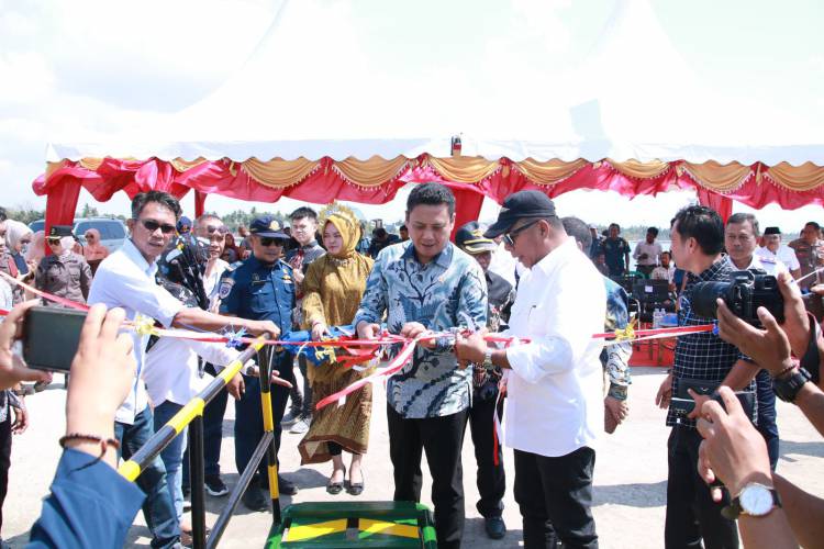 Luncurkan KM Cantika Lestari, Bupati Andi Utta : Mobilitas Masyarakat Lebih Cepat