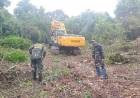 Kodim 1411 Bulukumba Terjunkan Alat Berat di Lokasi TMMD Ke -117