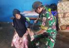 Satgas TMMD Kodim 1411/Blk Gelar Layanan Kesehatan Door To Door bagi Warga Kelurahan Tanah Lemo