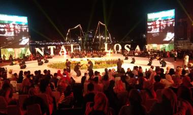 Saat Tari Budaya Kajang Tampil Memukau di F8 Makassar