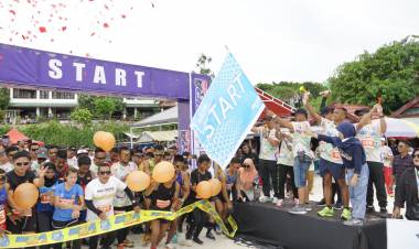 Runners Kagum dengan Spot Wisata Bira Sunset Run 2022