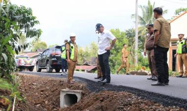 Perbatasan Bulukumba-Sinjai di Desa Kambuno Mulai Mulus