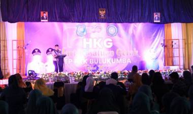 Meriahnya Puncak Peringatan Hari Kesatuan Gerak PKK di Bulukumba