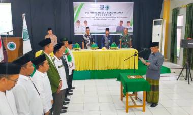 K.H. Tjamiruddin Kembali Dilantik Sebagai Ketua MUI Bulukumba, Sekretarisnya Doktor Muda Bulukumba