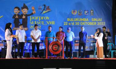 Puji Bulukumba Expo, Ketua KONI Sulsel Janji Datangkan Artis di Penutupan Porprov