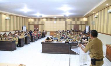 Bupati Andi Utta Pimpin Rakor Evaluasi Pelaksanaan Vaksin PMK