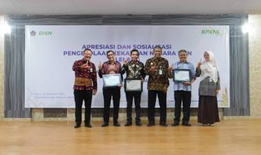 Pemkab Bulukumba Raih Penghargaan Pokok Lelang Tertinggi (Non Eksekusi) dari Kementerian Keuangan