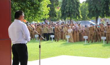 Awal Tahun, Bupati Andi Utta Umumkan Camat dan OPD Terbaik 