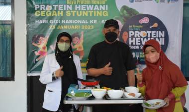 Cegah Stunting, RSUD H.A.Sulthan Dg Radja Gelar Sosialisasi "Isi Piringku"