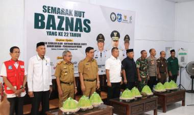 Khitanan Massal di HUT ke-22 Baznas, Bupati Andi Utta: Terus Tebar Kebaikan