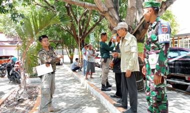 Satpol PP Edukasi Pengunjung terkait Perda KTR di Rumah Sakit