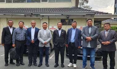 Bupati Andi Utta Bersama Gubernur dan Beberapa Kepala Daerah Kunker ke Australia