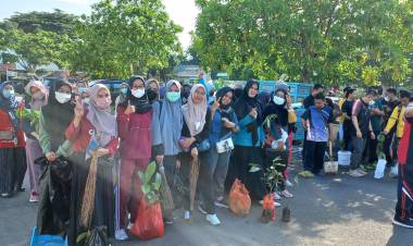 Peduli Lingkungan, CPNS 2021 Lakukan Aksi Tanam Pohon