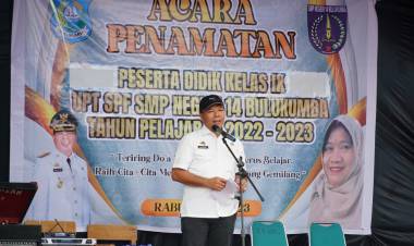 Hadiri Penamatan SMP 14 Bulukumba, Andi Utta Kenang Masa Sekolah hingga Maju Pilkada