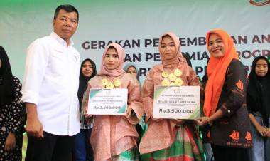 Tangis Haru Anak Tidak Sekolah Kembali Bersekolah di Bulukumba