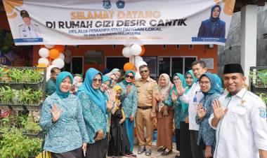 Bupati Bulukumba Launching Rumah Gizi di Desa Polewali Gantarang