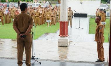 Wabup Edy Manaf Puji Amir sebagai ASN yang Disiplin
