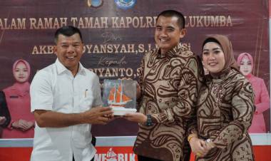 Lepas Sambut Kapolres Bulukumba, AKBP Ardyansyah: Fisik Boleh Pergi Tapi Hati Tetap di Bulukumba