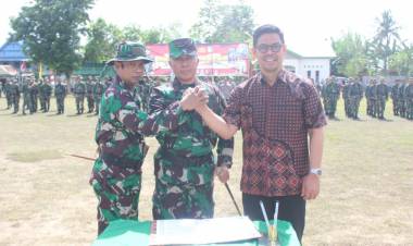 Danrem 141 Toddopuli Resmi Tutup TMMD ke 117 Kodim 1411 Bulukumba