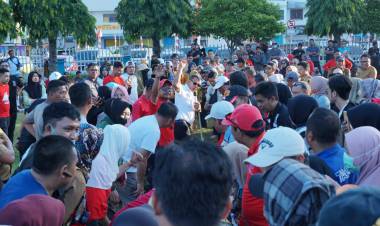 Semarak Lomba HUT Kemerdekaan di Kantor Bupati Bulukumba