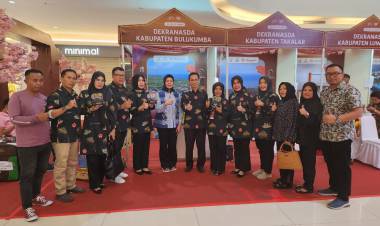 Dekranasda Bulukumba Borong Prestasi di Sulsel Craft Samarinda