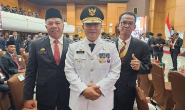 Bupati Bulukumba Andi Utta Hadiri Pelantikan Penjabat Gubernur Sulawesi Selatan