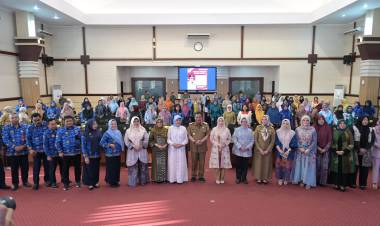 Hadiri Silaturahmi TP PKK se Sulsel, Herfida Muchtar Harap Dukungan TP PKK Provinsi