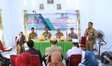 Wabup Edy Manaf Launching Inovasi Naga Runting di Desa Pangalloang