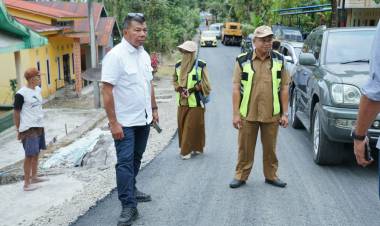 Penampakan Ruas Jalan Harue-Balihuko yang Mulai Mulus: Warga Bersyukur