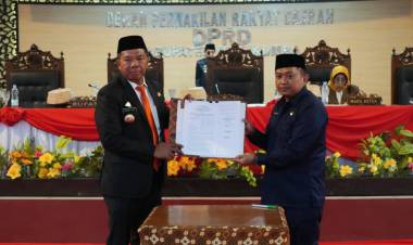 Bupati-Ketua DPRD Tandatangani Kesepakatan Bersama APBD Perubahan 2023