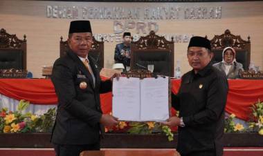 Bupati Bulukumba Serahkan Ranperda APBD 2024 