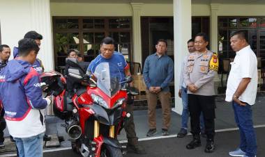 Dari Sinjai Kapolda Touring Motor, Singgah di Rujab Bupati Bulukumba