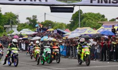 Diikuti 447 Pebalap, Bupati Andi Utta Tutup Bira Prix 2025 di Sirkuit Titik Nol