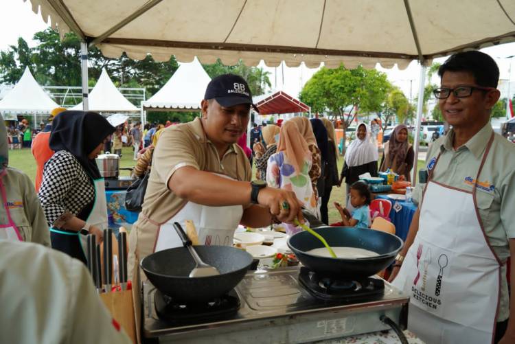 Jelang Hari Jadi Bulukumba, Para Kadis Ikut Lomba Memasak