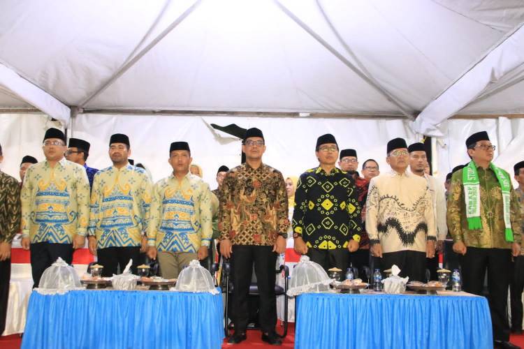 Wabup Edy Manaf Hadiri Pembukaan STQH, Bawa 58 Orang Kontingen