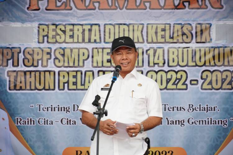 Hadiri Penamatan SMP 14 Bulukumba, Andi Utta Kenang Masa Sekolah hingga Maju Pilkada 