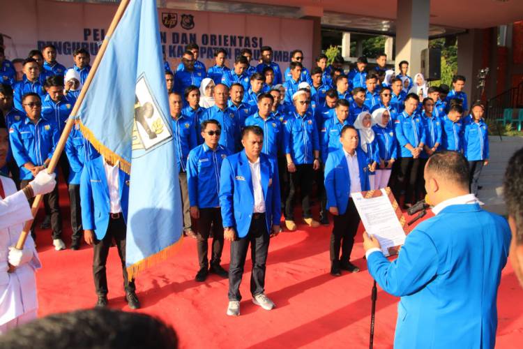 Pelantikan KNPI Bulukumba, Bupati Andi Utta : KNPI Harus Hadir Memberi Solusi