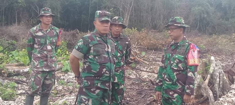 Danrem 141/Toddopuli Tinjau Lokasi TMMD Ke 117 Bulukumba