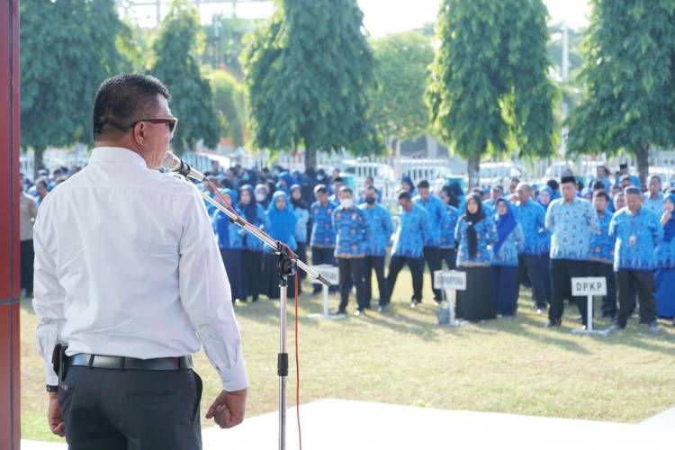 Bupati Andi Utta Minta OPD Lebih Maksimal Layani Kebutuhan Air Bersih untuk Masyarakat